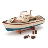 A MODEL OF A FISHING BOAT