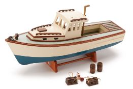 A MODEL OF A FISHING BOAT