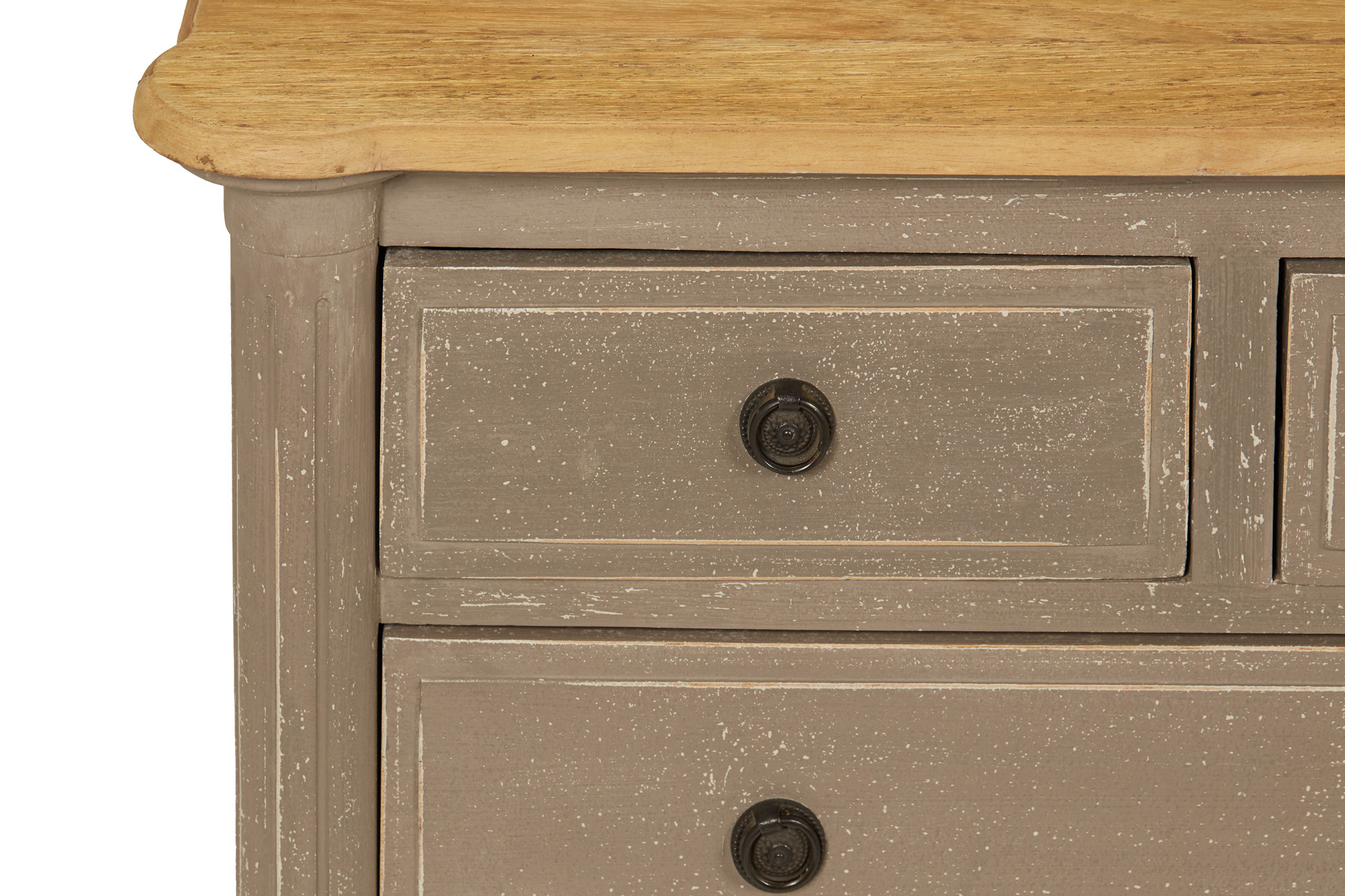 A 'LA MAISON' GREY PAINTED CHEST OF DRAWERS - Image 2 of 2