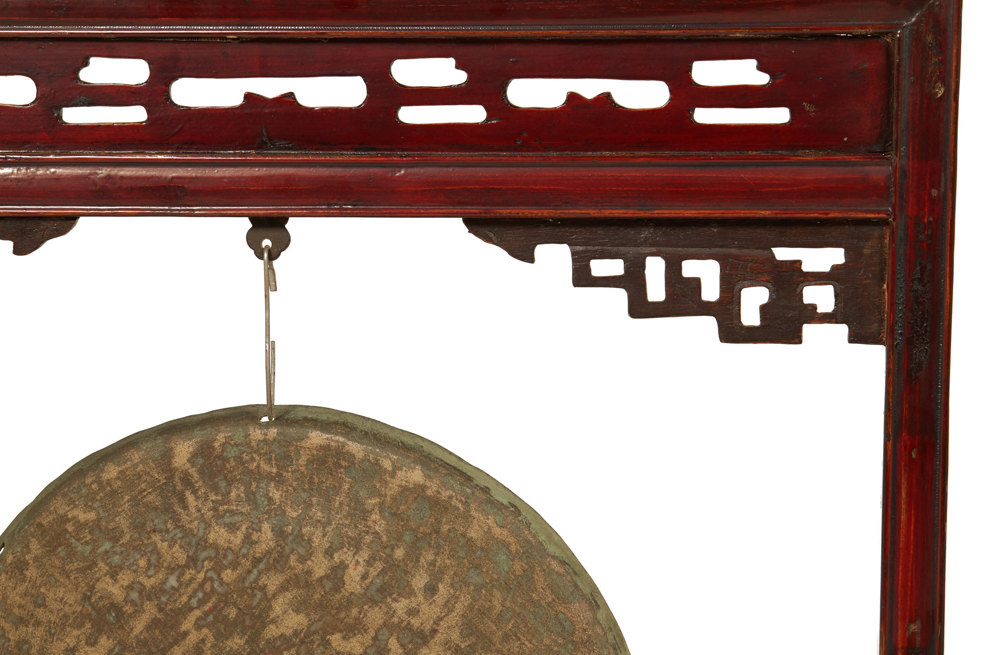 A CHINESE GONG ON STAND - Image 2 of 2