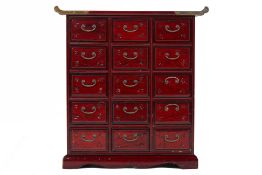 A KOREAN CHEST OF DRAWERS