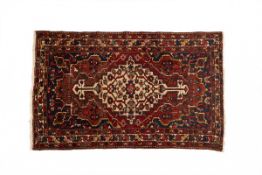 A BAKHTIARI CARPET