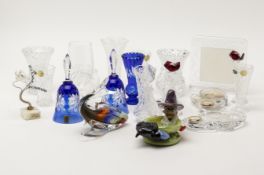 A QUANTITY OF BOHEMIA CRYSTAL AND OTHER ITEMS