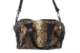 LINGWU - A PYTHON SKIN DOCTORS HANDBAG