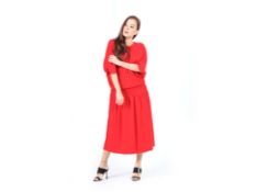 LANVIN - A RED DRESS