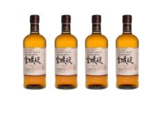 PROOF AND COMPANY - 4 BOTTLES OF NIKKA MIYAGIKYO SINGLE MALT