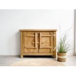 ISLAND LIVING - A TWO DOOR 'JAVA' SIDEBOARD