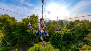 MEGA ADVENTURE - ZIP & CLIMB - FAMILY PACKAGE FOR 5 PAX