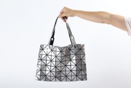 ISSEY MIYAKE BAO BAO - A SILVER PRISM TOTE BAG