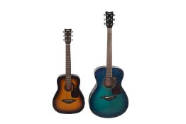 TWO YAMAHA GUITARS