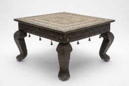 A RAJASTHAN WOODEN LOW TABLE