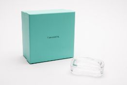 A TIFFANY & CO. CRYSTAL 'WAVE' BOX BY ELSA PERETTI