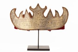 A SUMATRA CHIEF'S CROWN