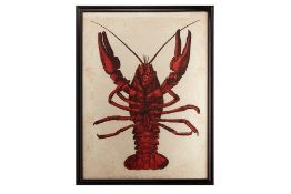 A LARGE TIMOTHY OULTON LOBSTER PRINT