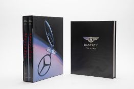 TWO MOTORING INTEREST HARDBACK BOOKS, BENTLEY AND MERCEDES