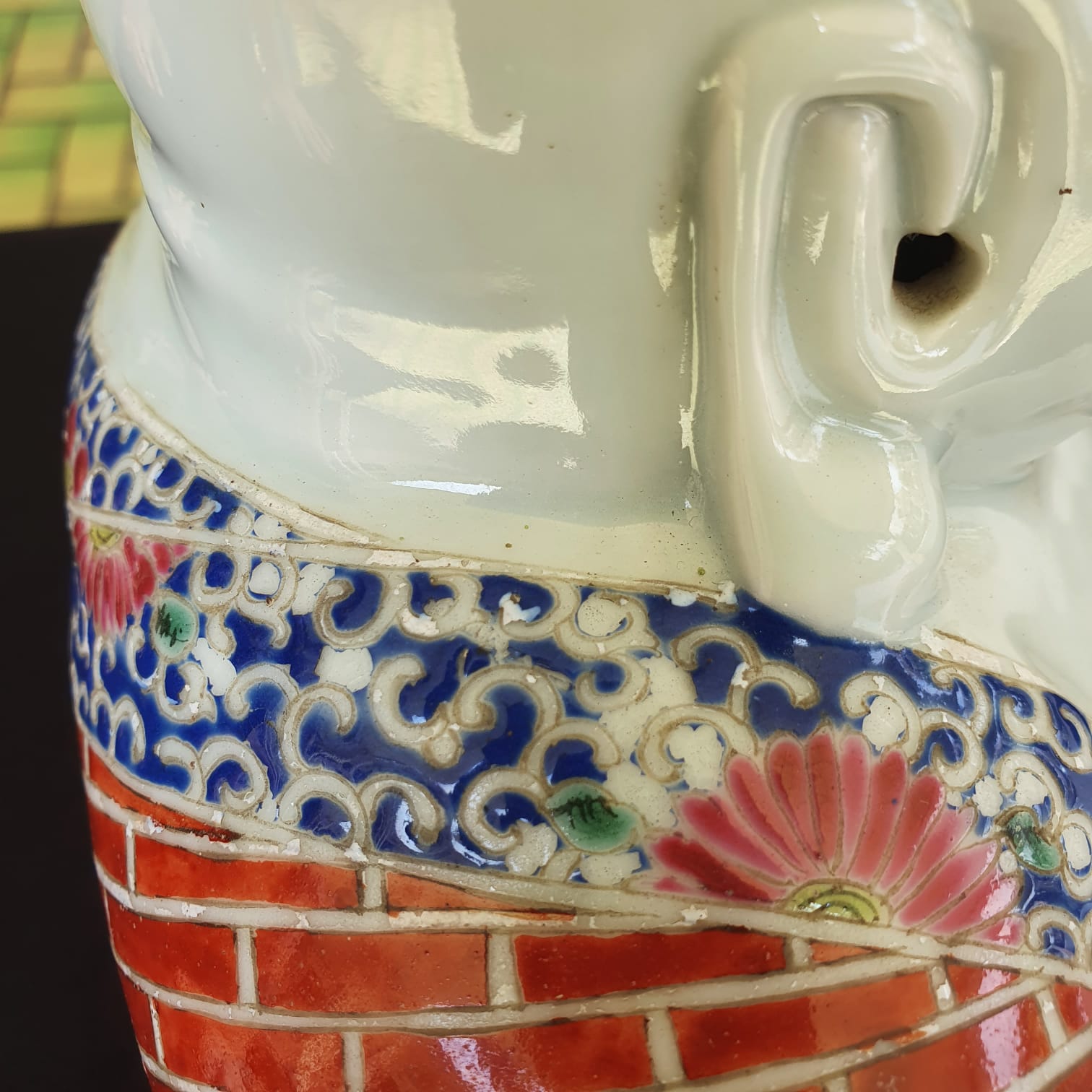 A FAMILLE ROSE PORCELAIN MODEL OF A BUDAI - Image 6 of 8