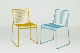 TWO 'TARIFA' OUTDOOR/INDOOR CHAIRS BY ISI DESIGN GROUP