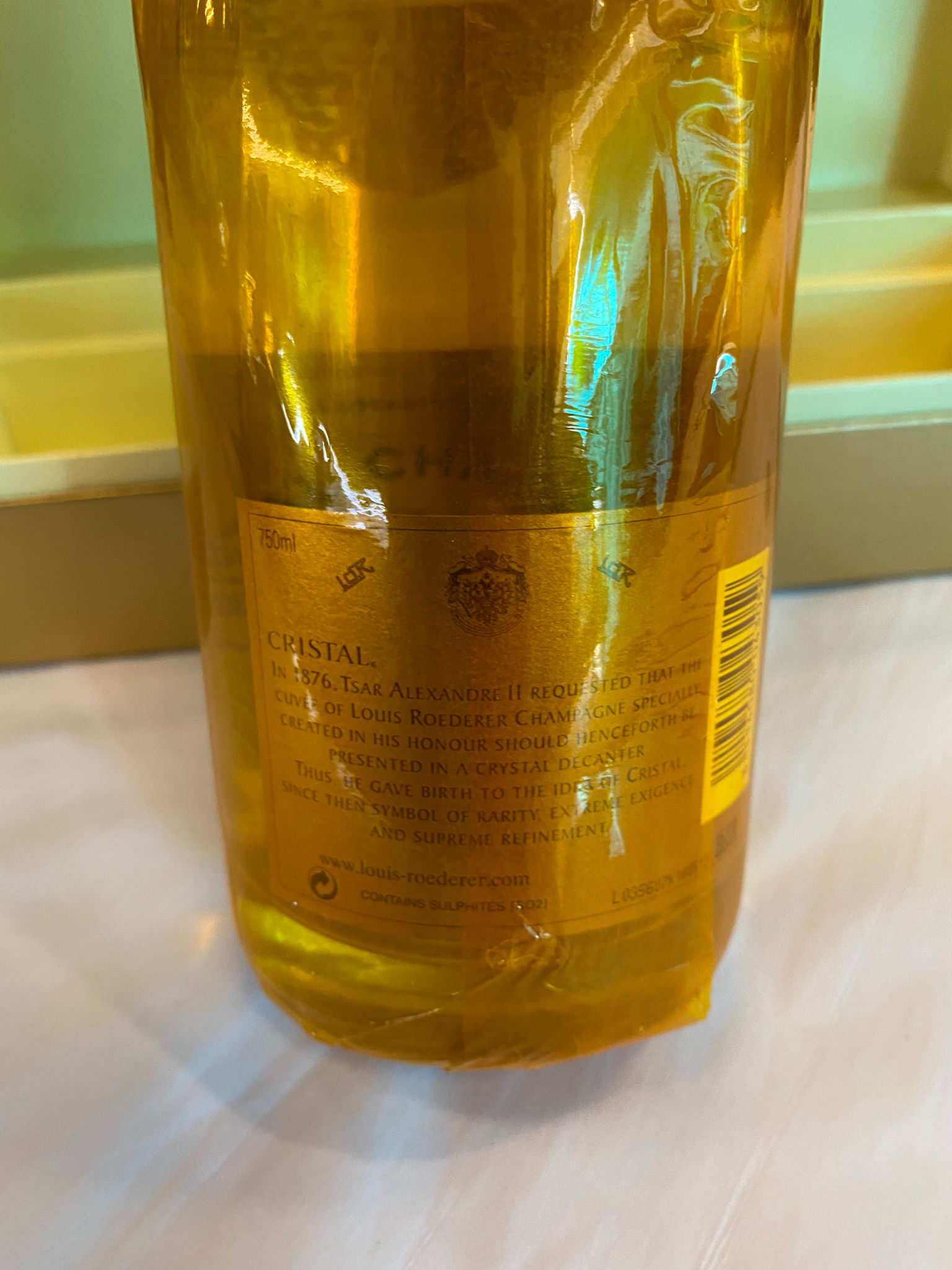 LOUIS ROEDERER CRISTAL CHAMPAGNE 2004 - Image 6 of 6