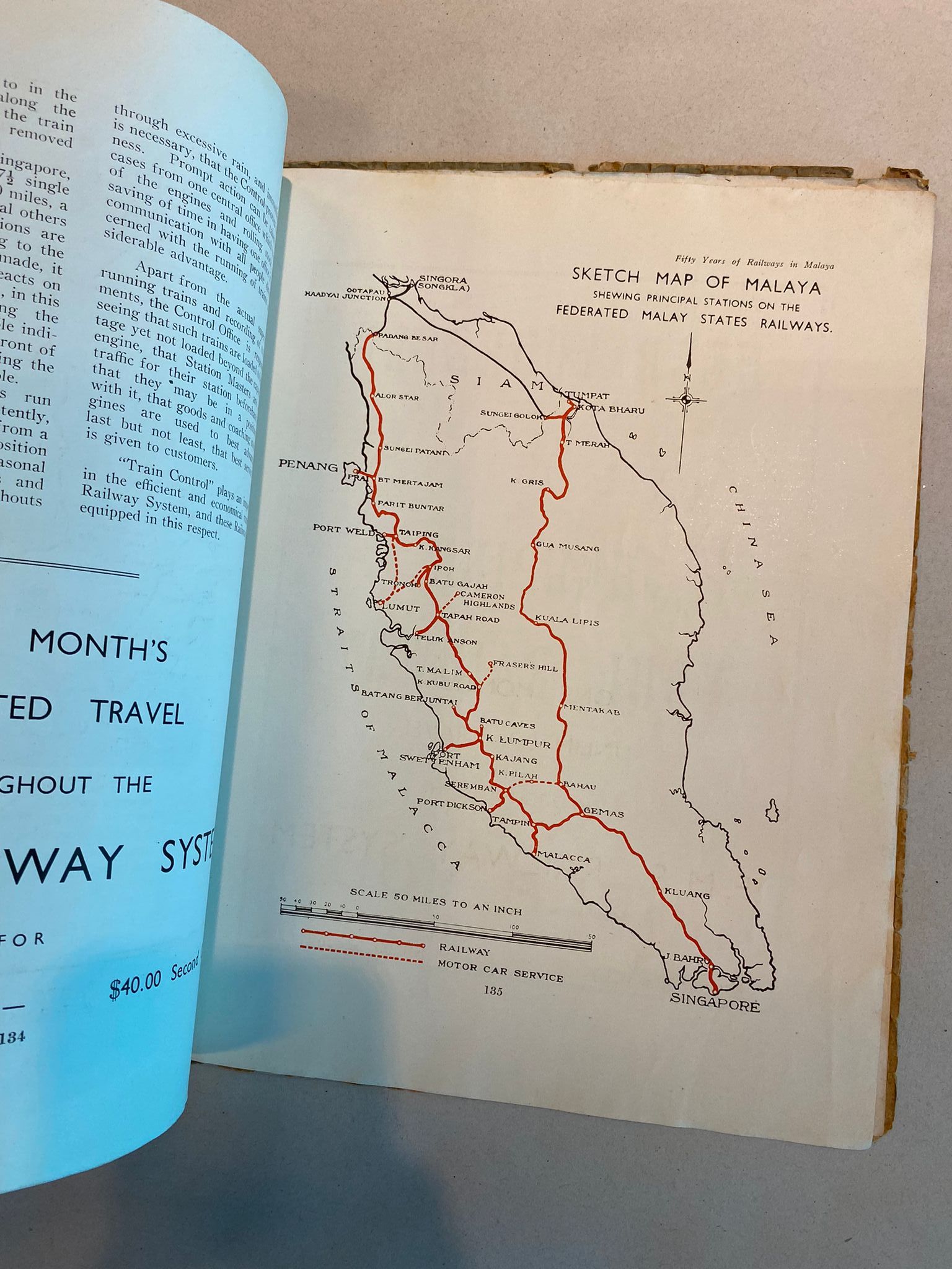 FIFTY YEARS OF RAILWAYS IN MALAYA 1885 - 1935 - Image 11 of 18