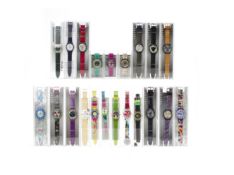 A QUANTITY OF SWATCH WATCHES
