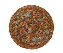 A CIRCULAR BEADED PANEL