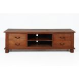 A TEAK TV CONSOLE