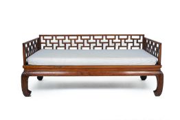 A LARGE ELM DAYBED