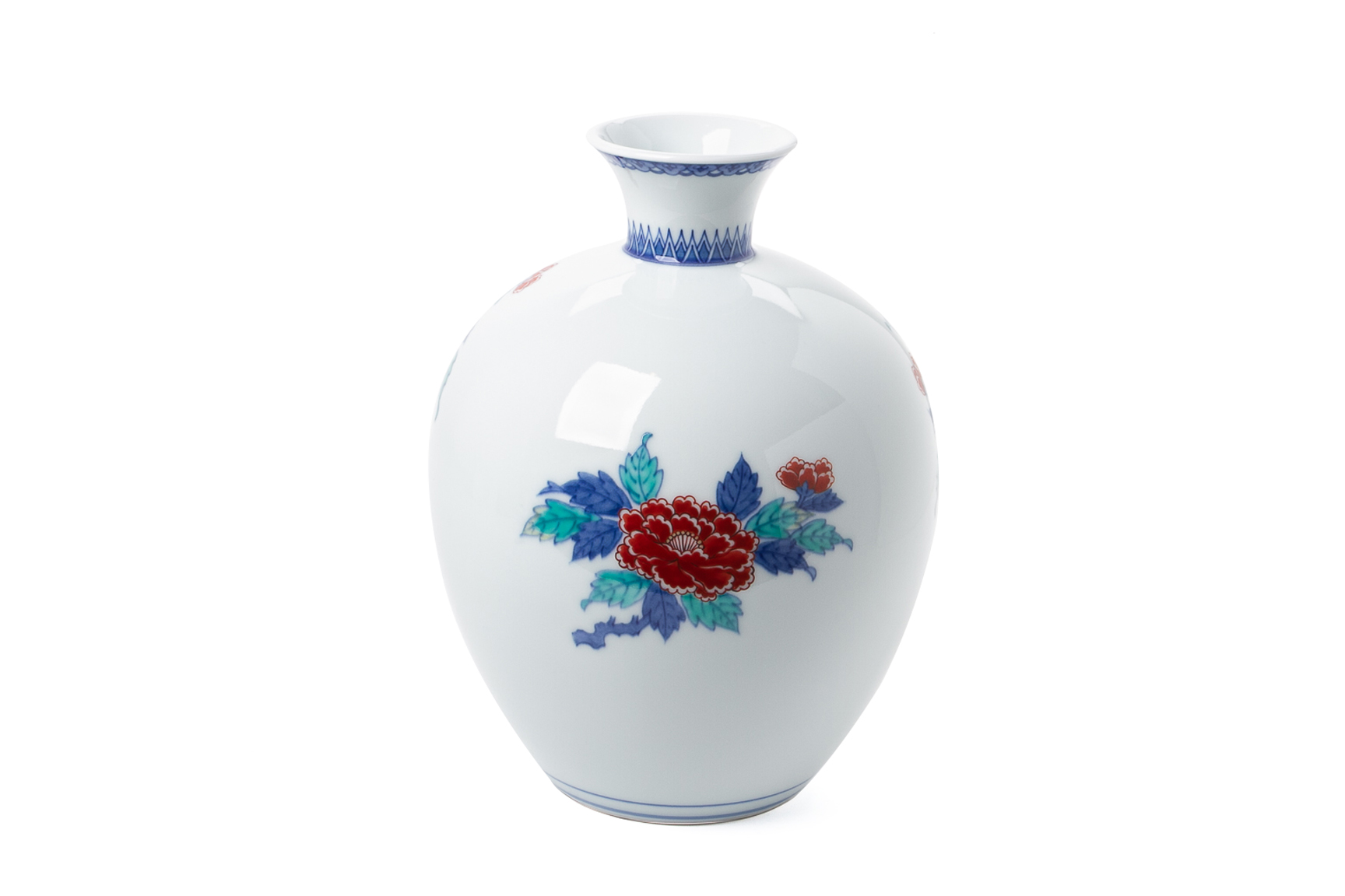 A JAPANESE PORCELAIN VASE - Image 2 of 3