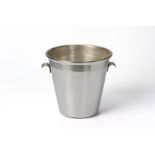 AN ITALIAN SILVER PLATED WINE COOLER