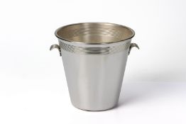 AN ITALIAN SILVER PLATED WINE COOLER