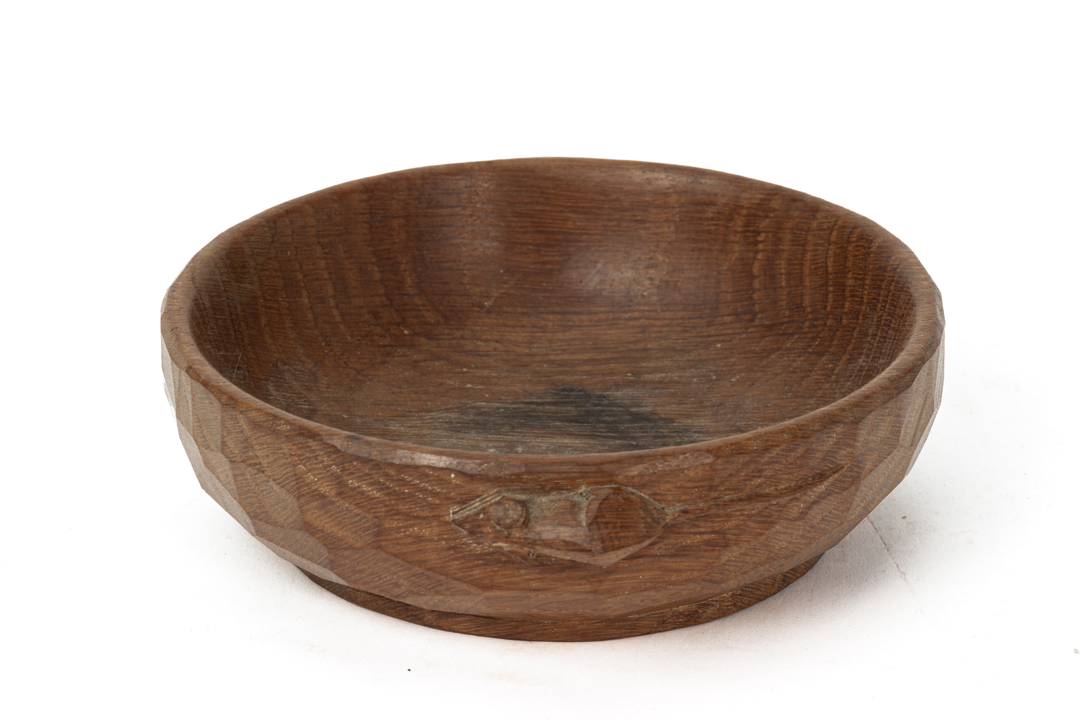 A ROBERT 'MOUSEMAN' THOMPSON WORKSHOPS OAK BOWL