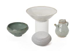 A GROUP OF FOUR SONG STYLE CERAMICS