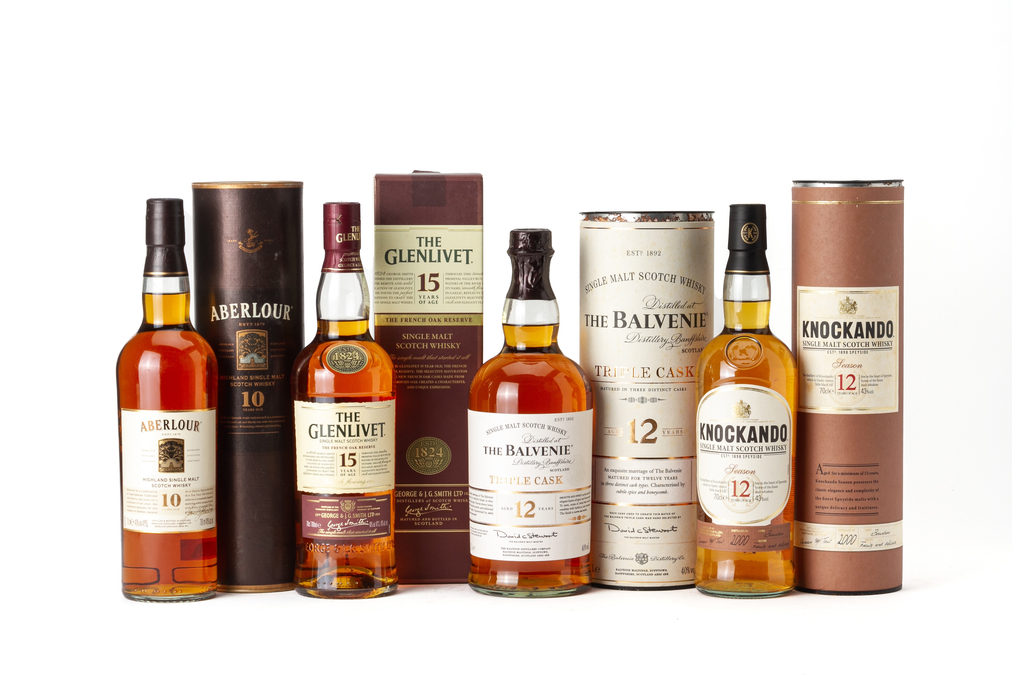 SCOTTISH SINGLE MALT WHISKY - MIXED