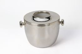 A SILVER PLATED WINE COOLER
