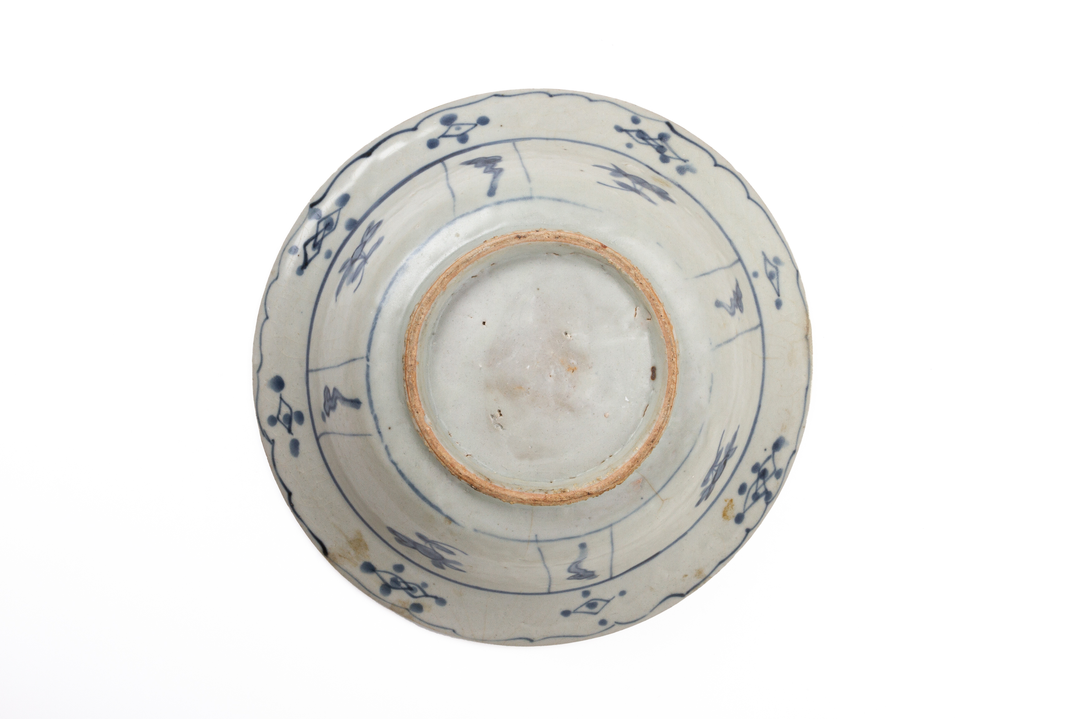 A CHINESE BLUE AND WHITE PORCELAIN BOWL - Image 3 of 3