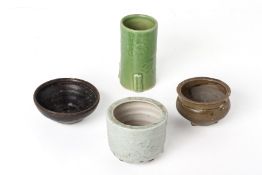 A GROUP OF FOUR CHINESE CERAMICS