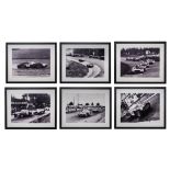 A SET OF SIX FERRARI LIMITED EDITION PHOTOGRAPHIC PRINTS