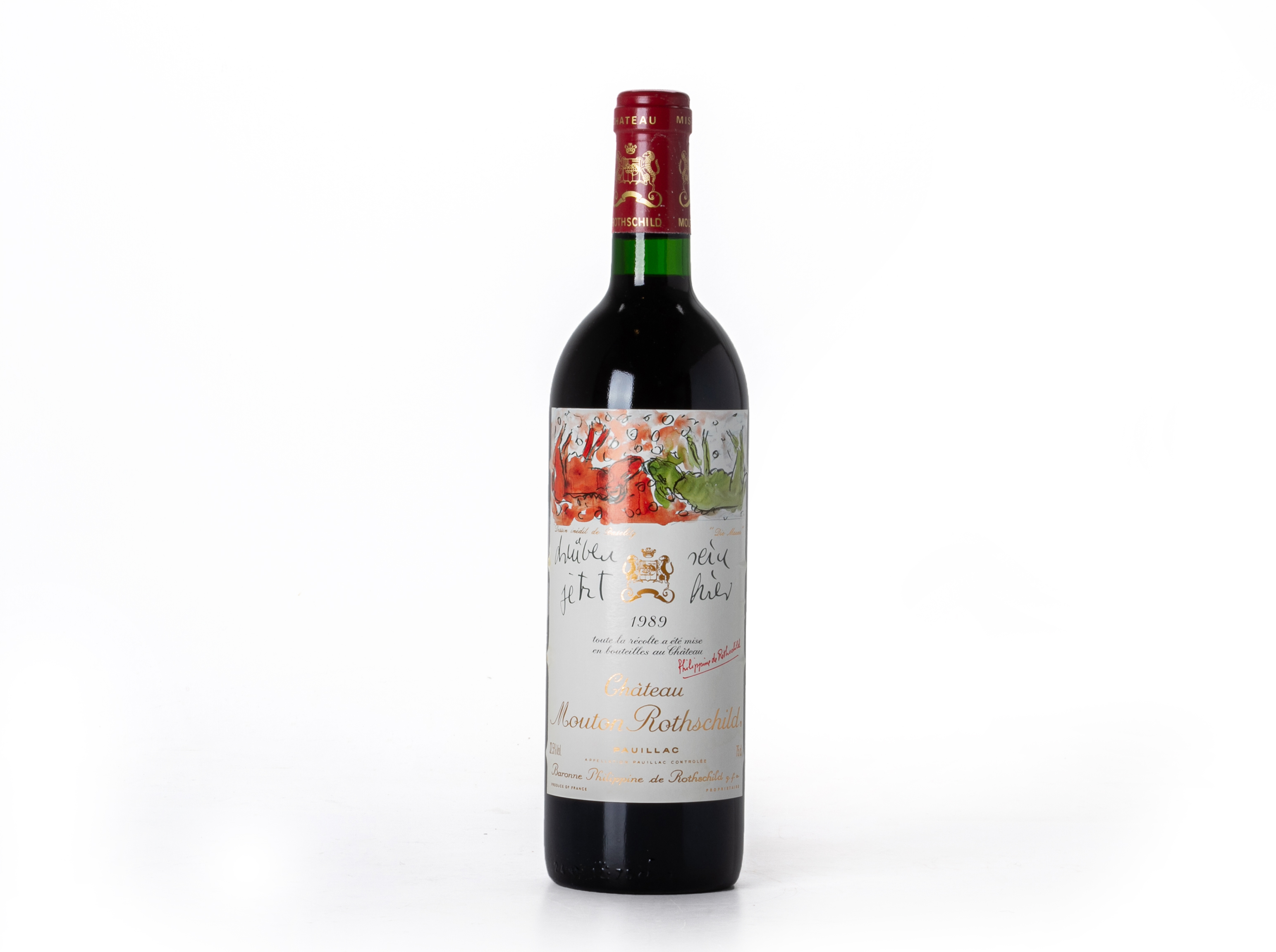 CHATEAU MOUTON ROTHSCHILD, PAUILLAC, 1989