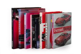 A COLLECTION OF FERRARI RELATED BOOKS