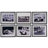 A SET OF SIX FERRARI LIMITED EDITION PHOTOGRAPHIC PRINTS