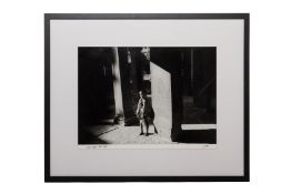 A BLACK AND WHITE PHOTOGRAPH, 'ANGKOR WAT 1995'