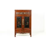 A CHINESE PAINTED CABINET