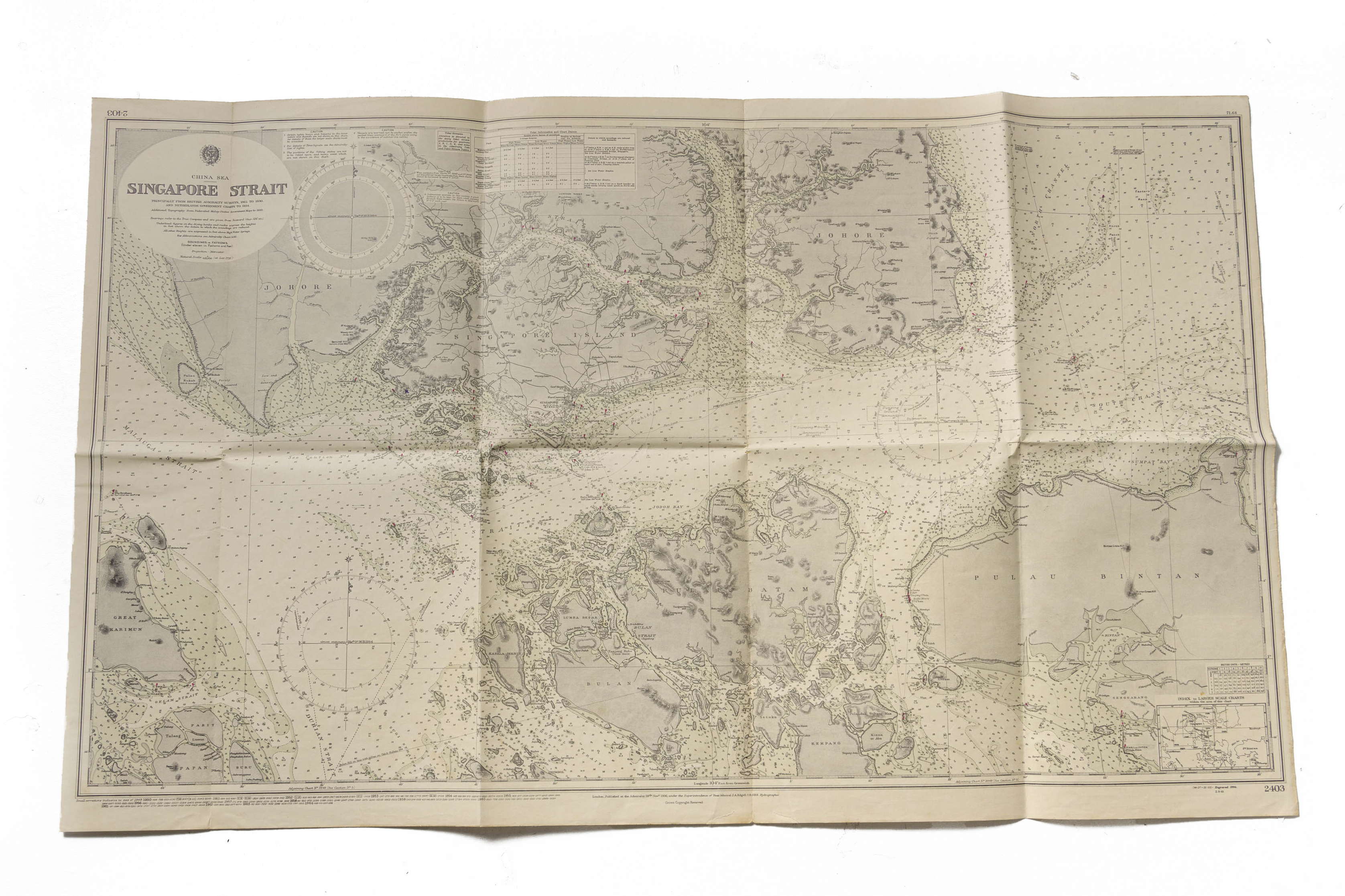 A LARGE GROUP OF NAUTICAL CHARTS - Image 2 of 8