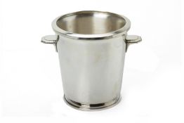 AN ITALIAN SILVER PLATED WINE COOLER BY BROGGI, MILAN