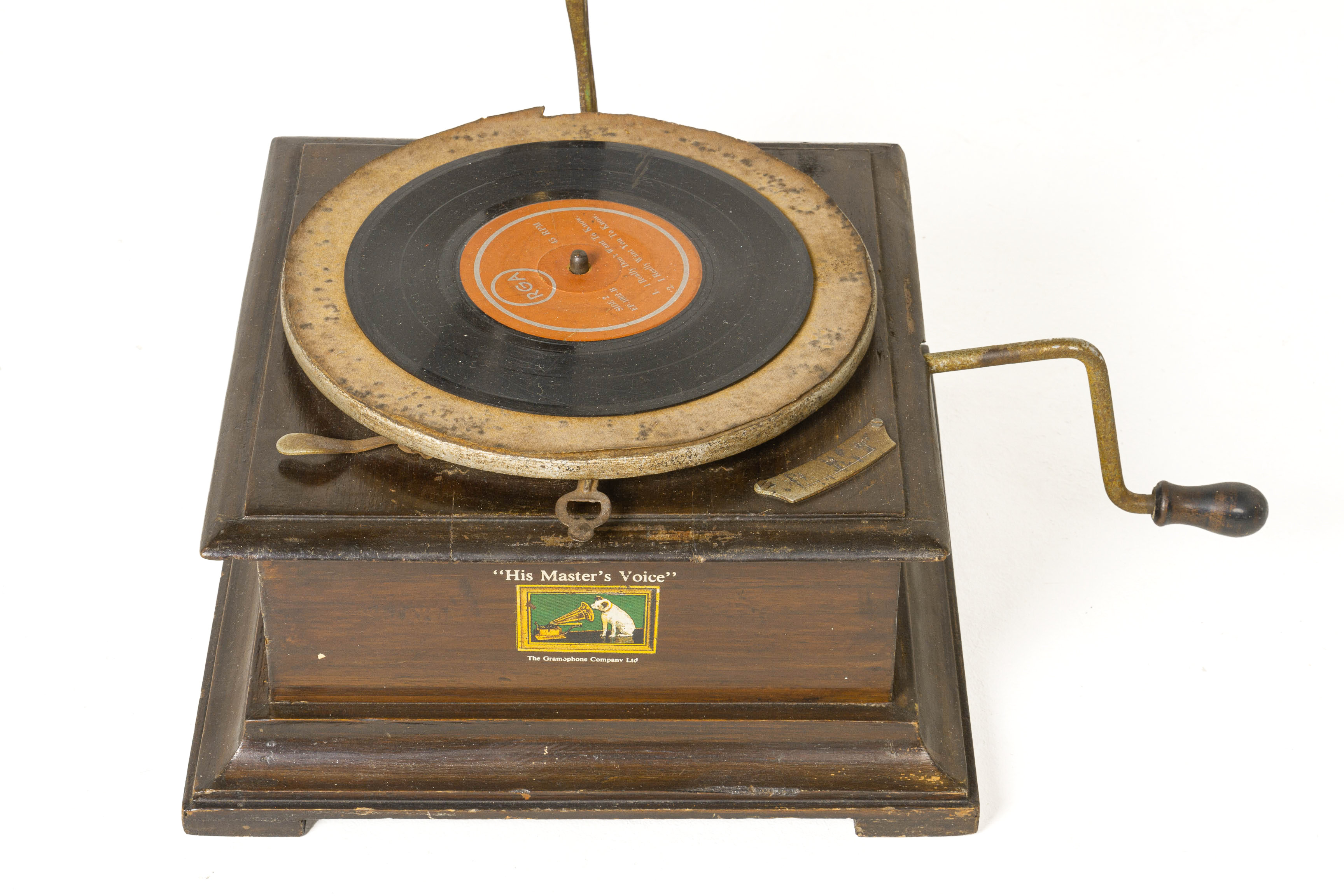 AN 'HIS MASTER'S VOICE' GRAMOPHONE - Image 4 of 4