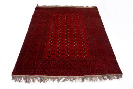 A BOKHARA WOOL CARPET