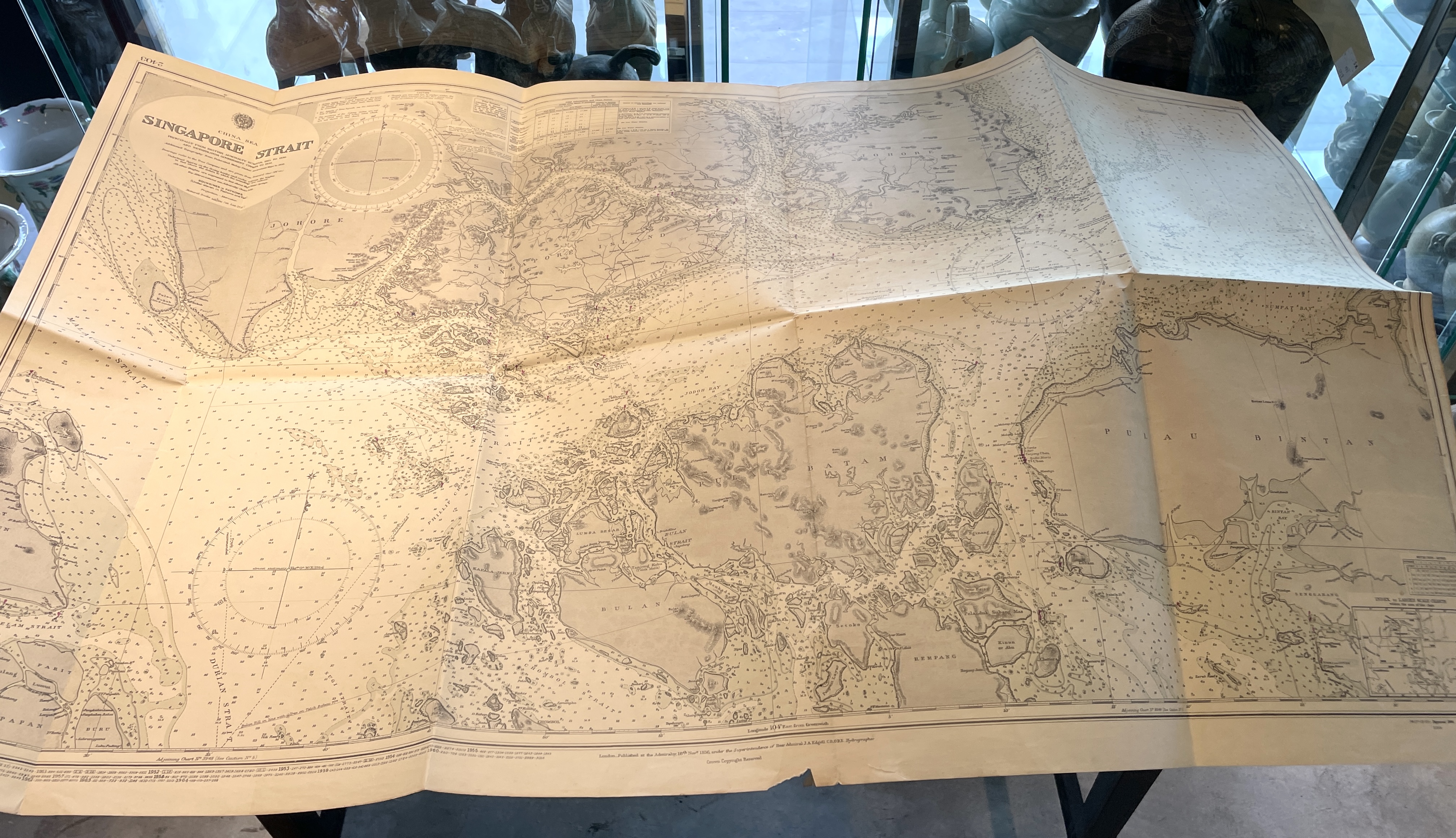 A LARGE GROUP OF NAUTICAL CHARTS - Image 4 of 8