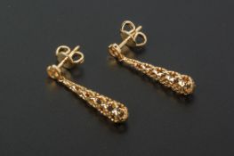 A PAIR OF DIAMANTISSIMA EARRINGS BY GUCCI