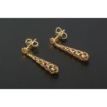 A PAIR OF DIAMANTISSIMA EARRINGS BY GUCCI