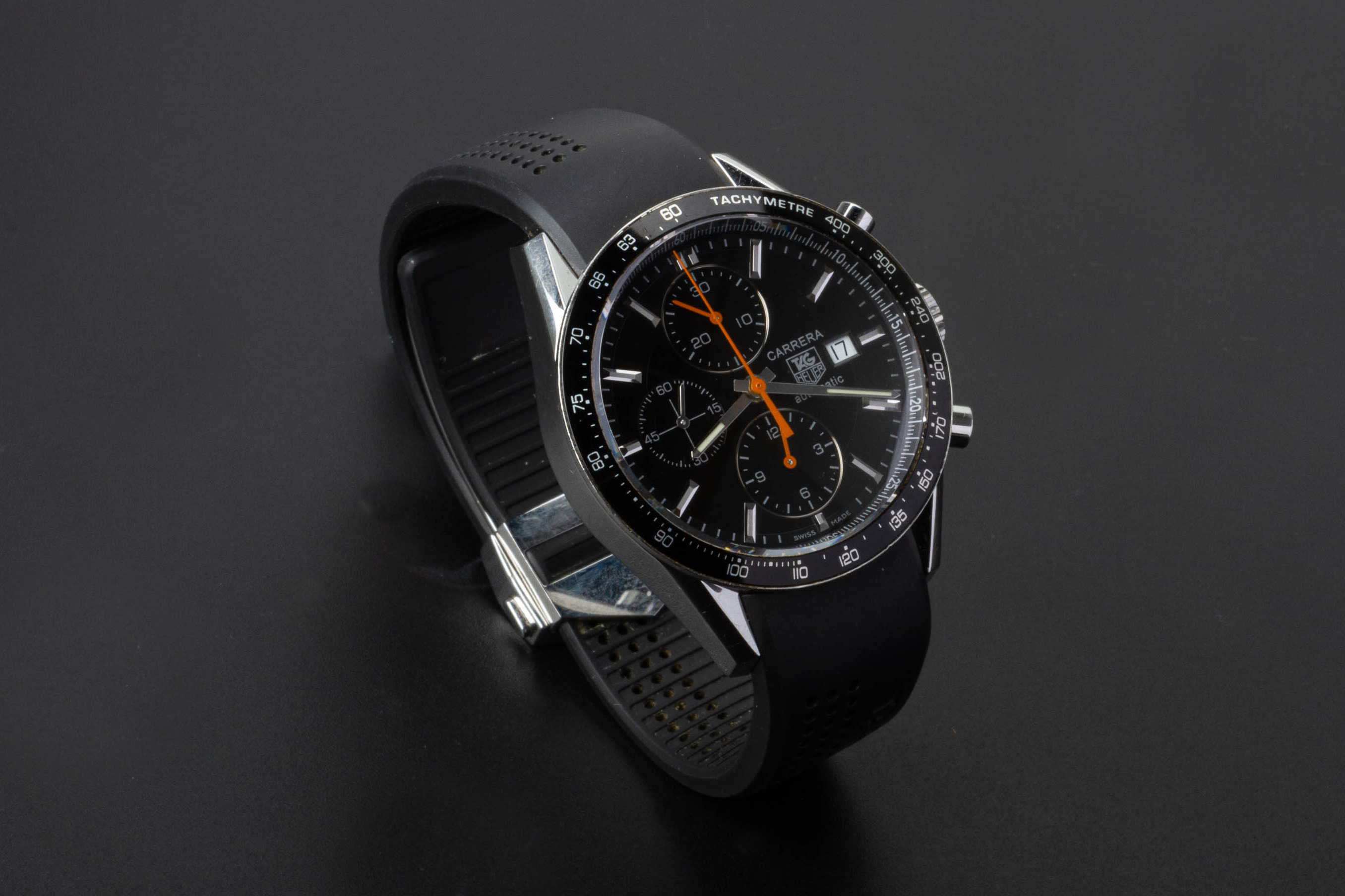 A TAG HEUER CARRERA AUTOMATIC CHRONOGRAPH WRISTWATCH - Image 2 of 4